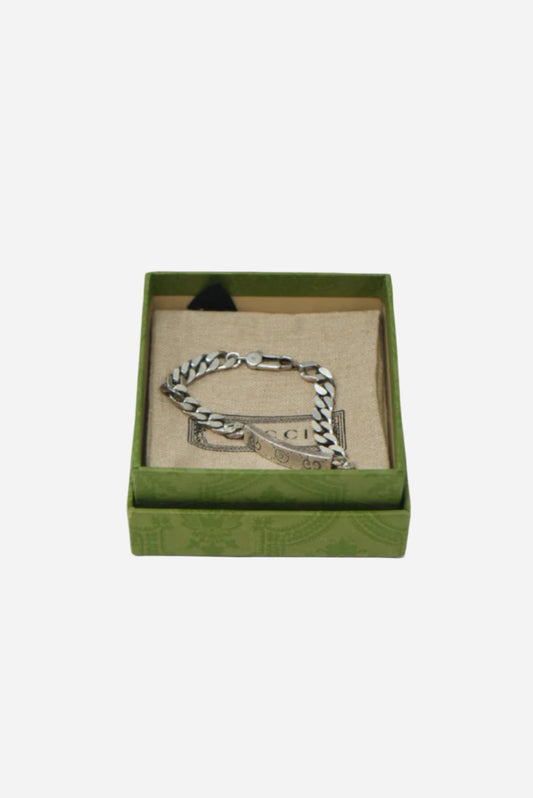 Gucci GucciGhost chain bracelet 925 Silver