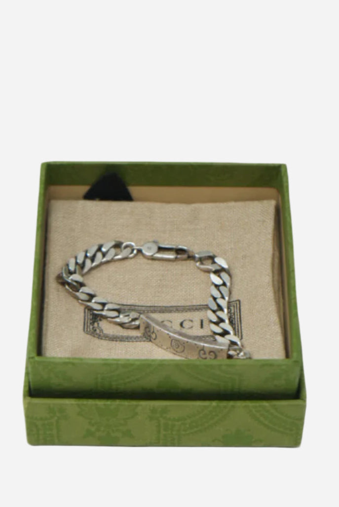 Gucci GucciGhost chain bracelet 925 Silver