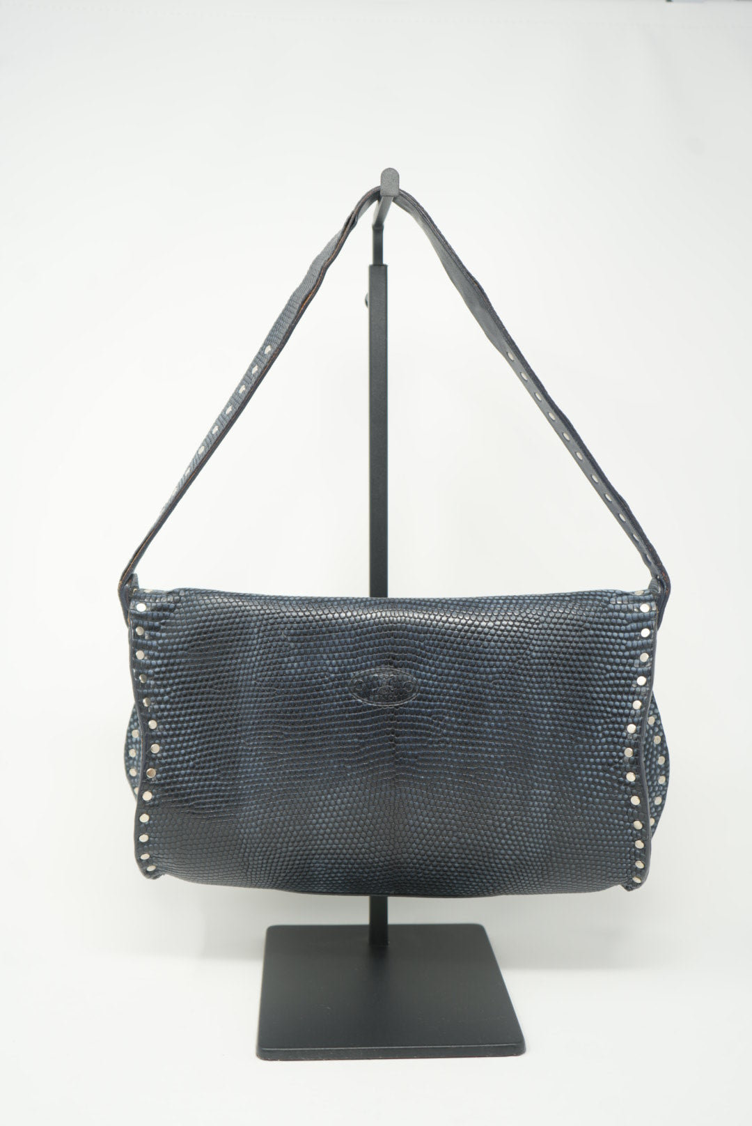 Celine Vintage Shoulder Bag Blue