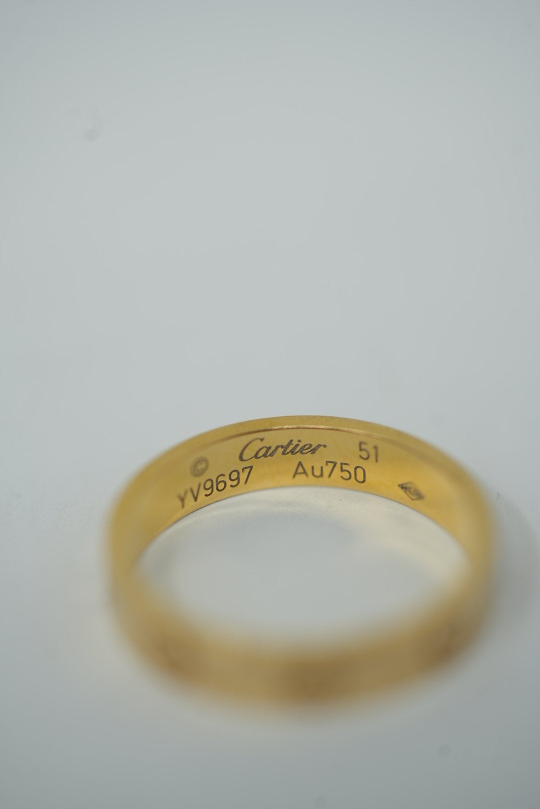 Cartier Love Ring 18K Yellow Gold #51