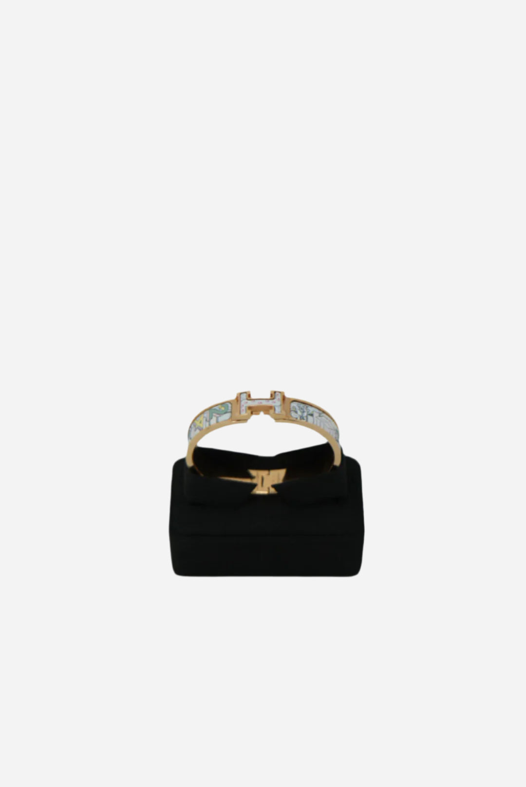 Hermes Clic H Enamel Bracelet