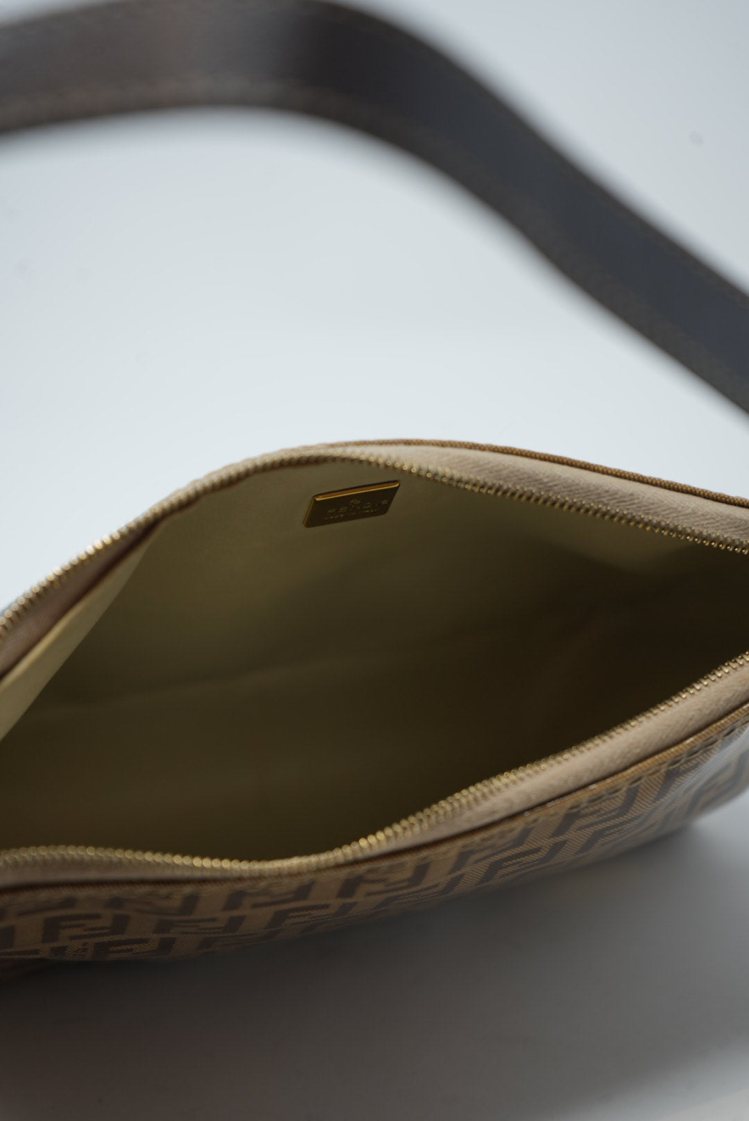FENDI 90s Zucca Pattern Hobo Bag