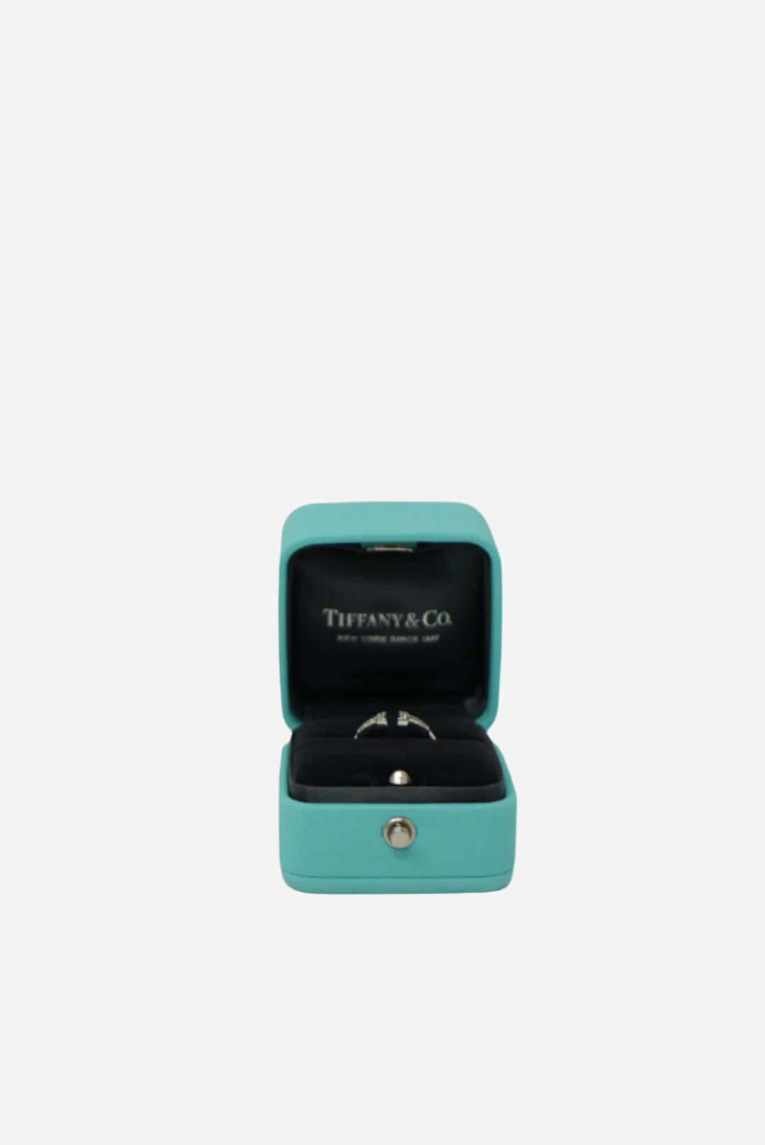 Tiffany T Diamond Wire Ring #5 White Gold