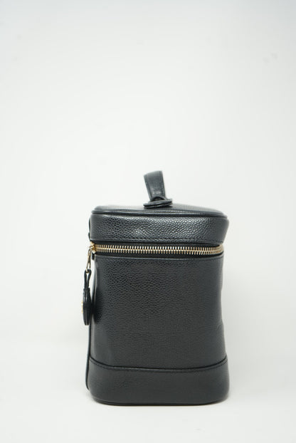 Pre-Owned CHANEL 2002-2003 Vanity HandBag Caviar