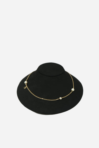 Dior Faux Pearl Necklace
