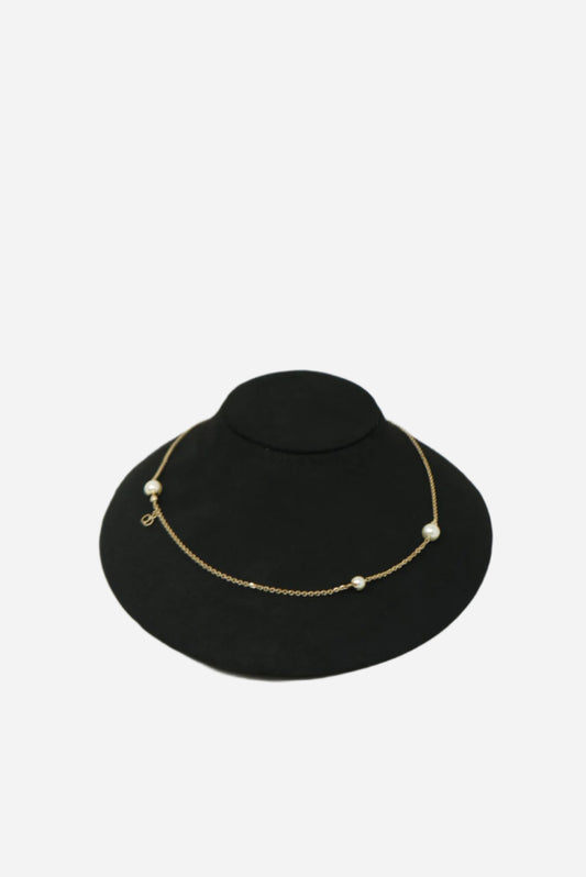 Dior Faux Pearl Necklace