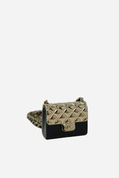 Pre-owned Chanel 2022 Metal Resin Bag Necklace