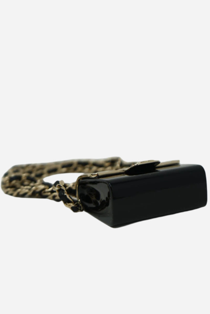 Pre-owned Chanel 2022 Metal Resin Bag Necklace