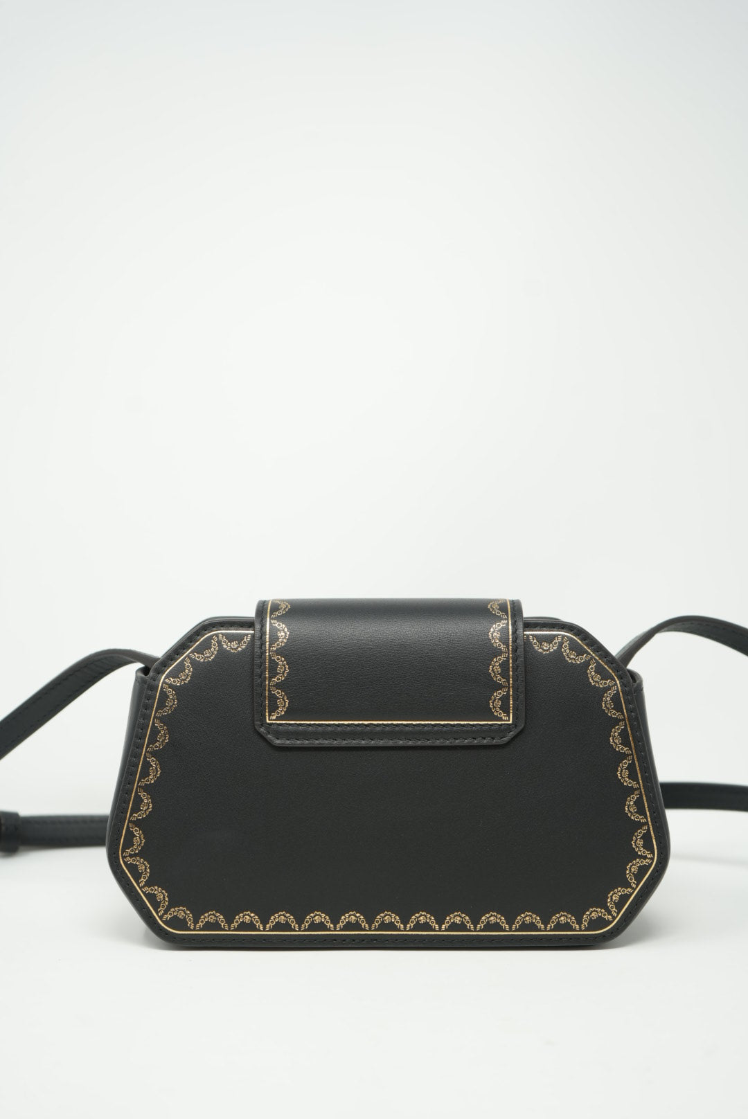 Cartier Guirlande de Cartier Nano Black Leather Crossbody