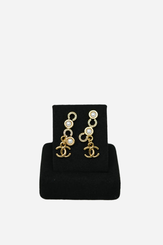 Pre-Owned Chanel 24C CoCo Dazzle Earring 2024