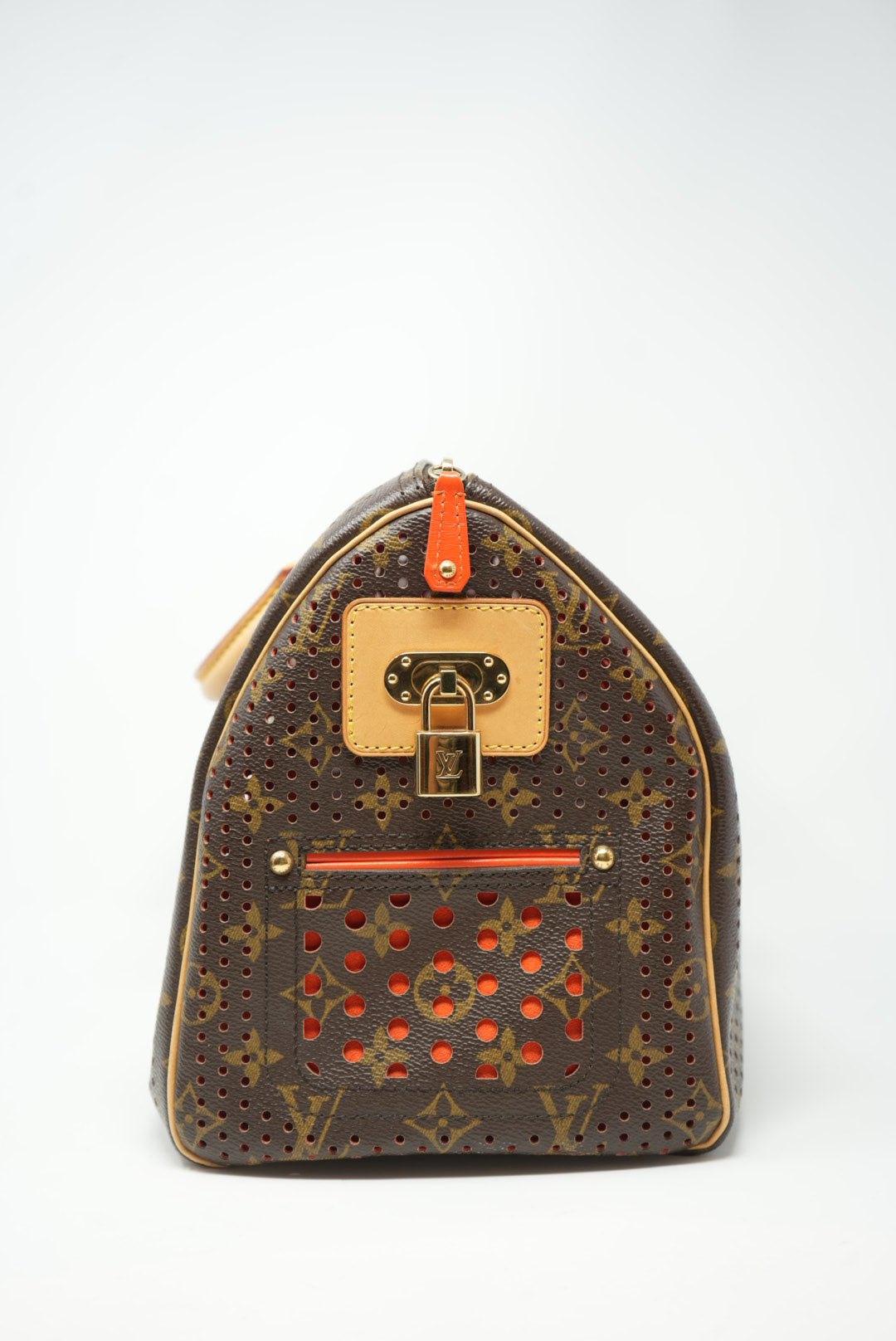 LOUIS VUITTON Perforated Speedy 30 Bag 2006