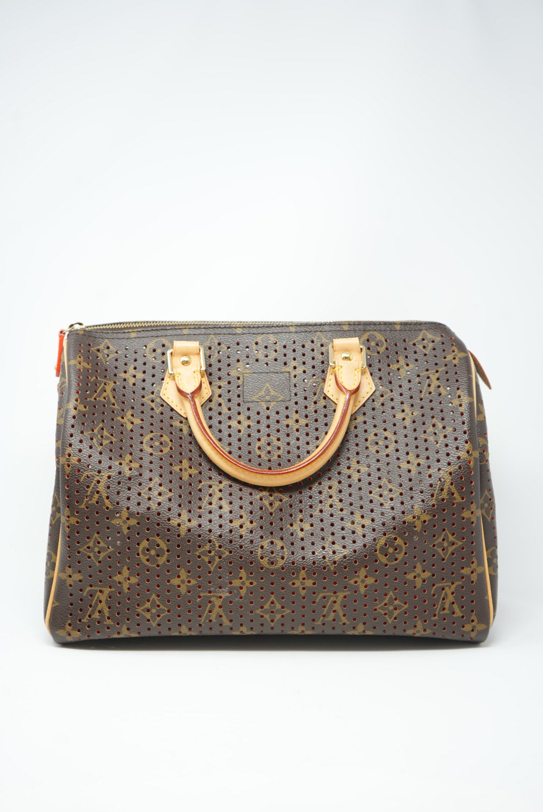 LOUIS VUITTON Perforated Speedy 30 Bag 2006