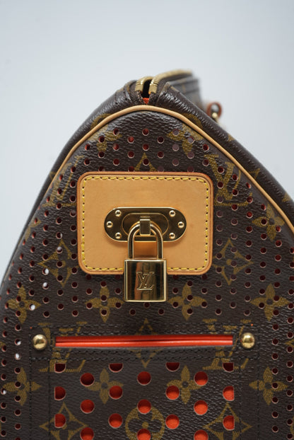 LOUIS VUITTON Perforated Speedy 30 Bag 2006