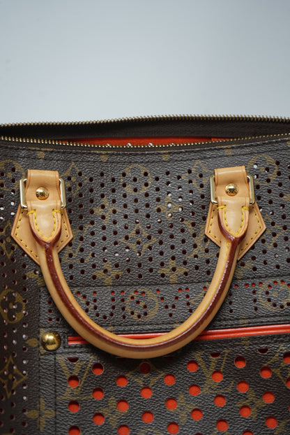 LOUIS VUITTON Perforated Speedy 30 Bag 2006