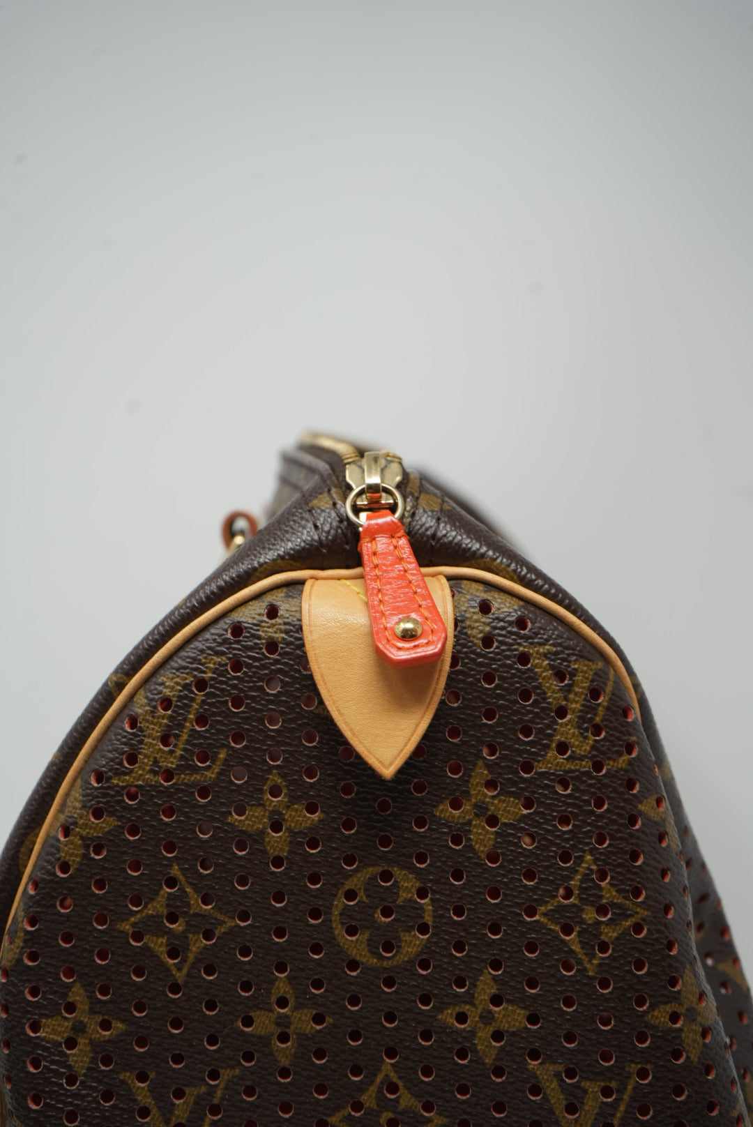 LOUIS VUITTON Perforated Speedy 30 Bag 2006