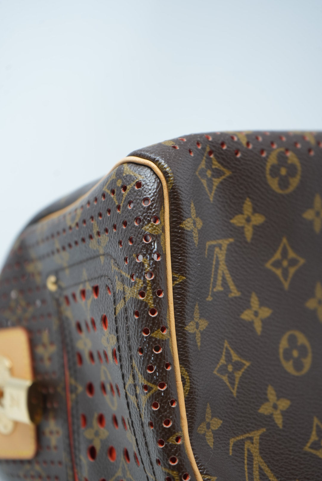 LOUIS VUITTON Perforated Speedy 30 Bag 2006
