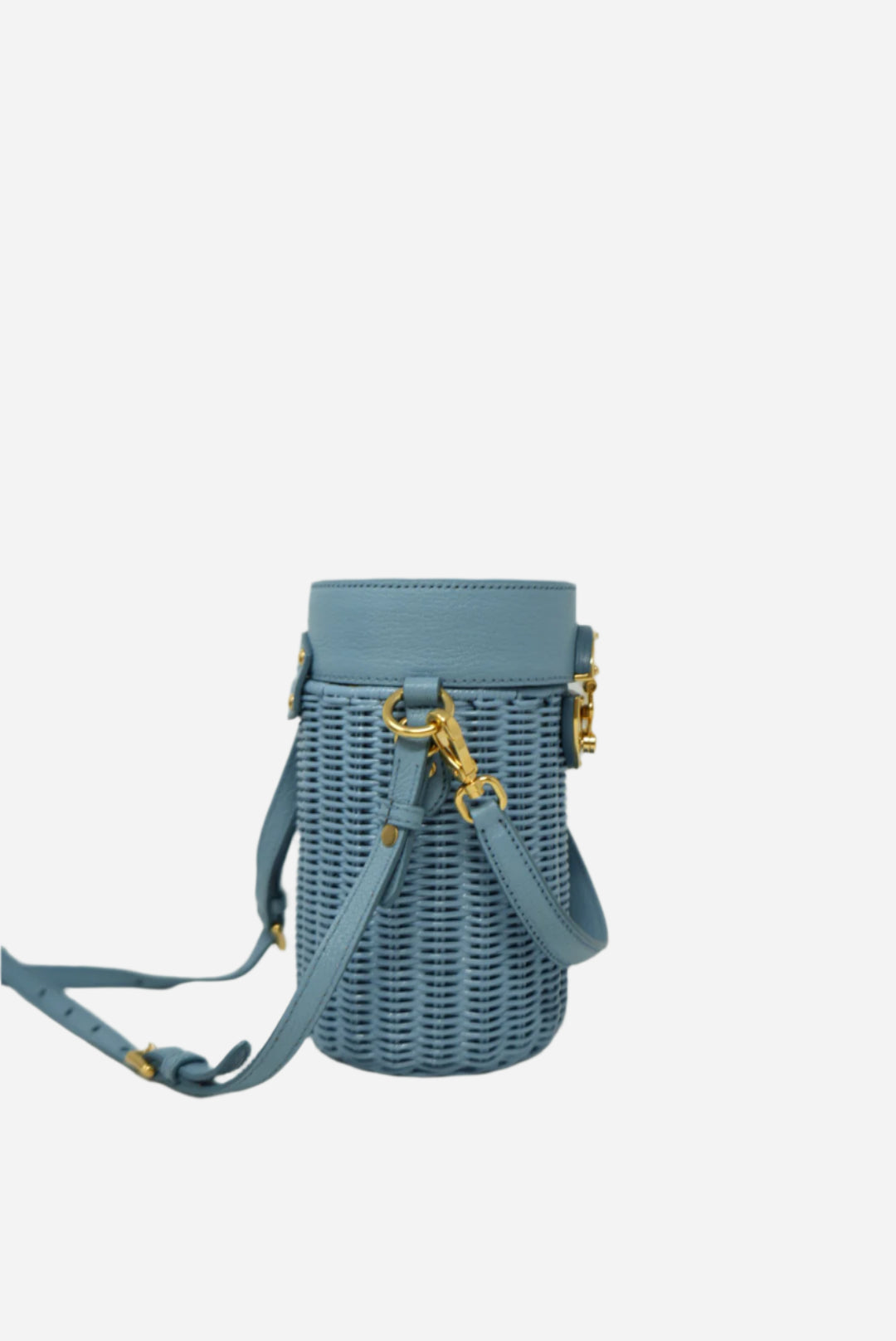 Miu Miu Wicker Barrel Bag