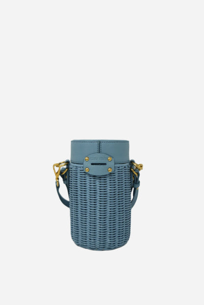 Miu Miu Wicker Barrel Bag