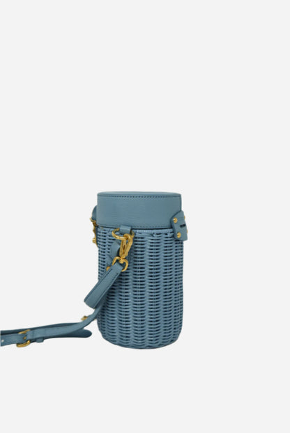Miu Miu Wicker Barrel Bag