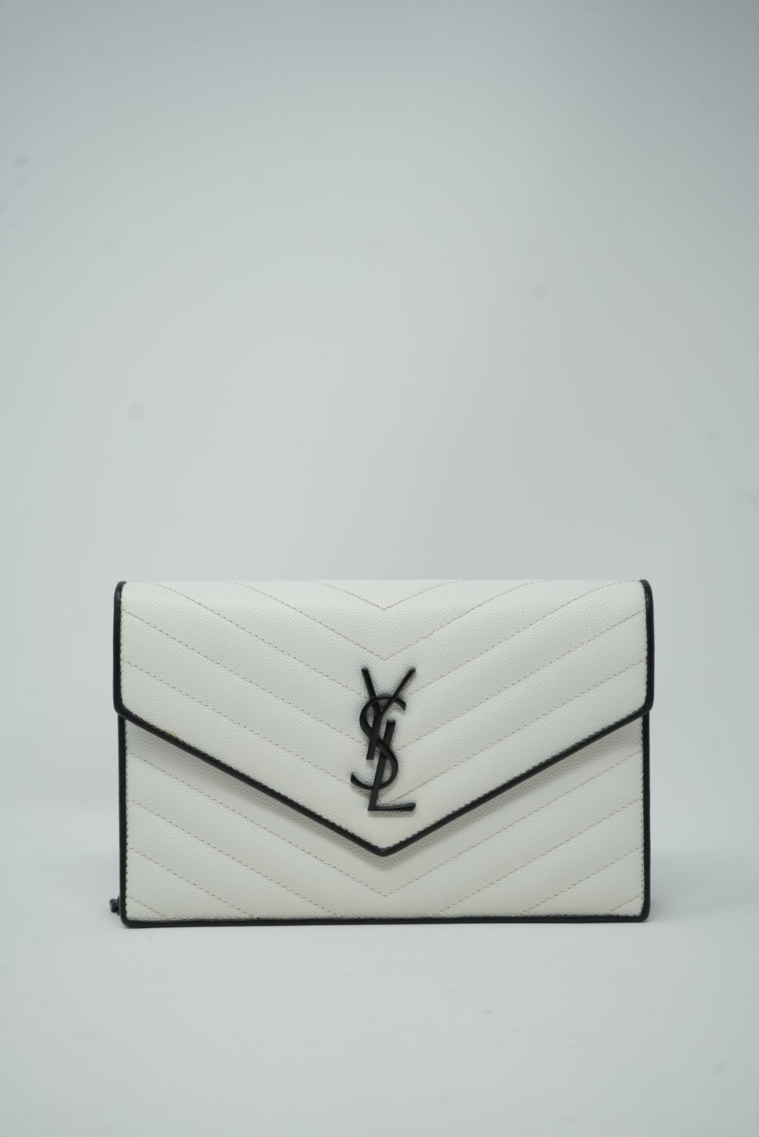 SAINT LAURENT Caviar ENVELOPE WOC