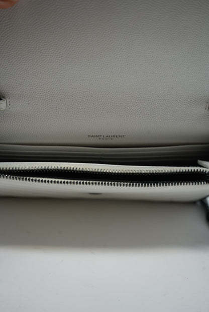 SAINT LAURENT Caviar ENVELOPE WOC