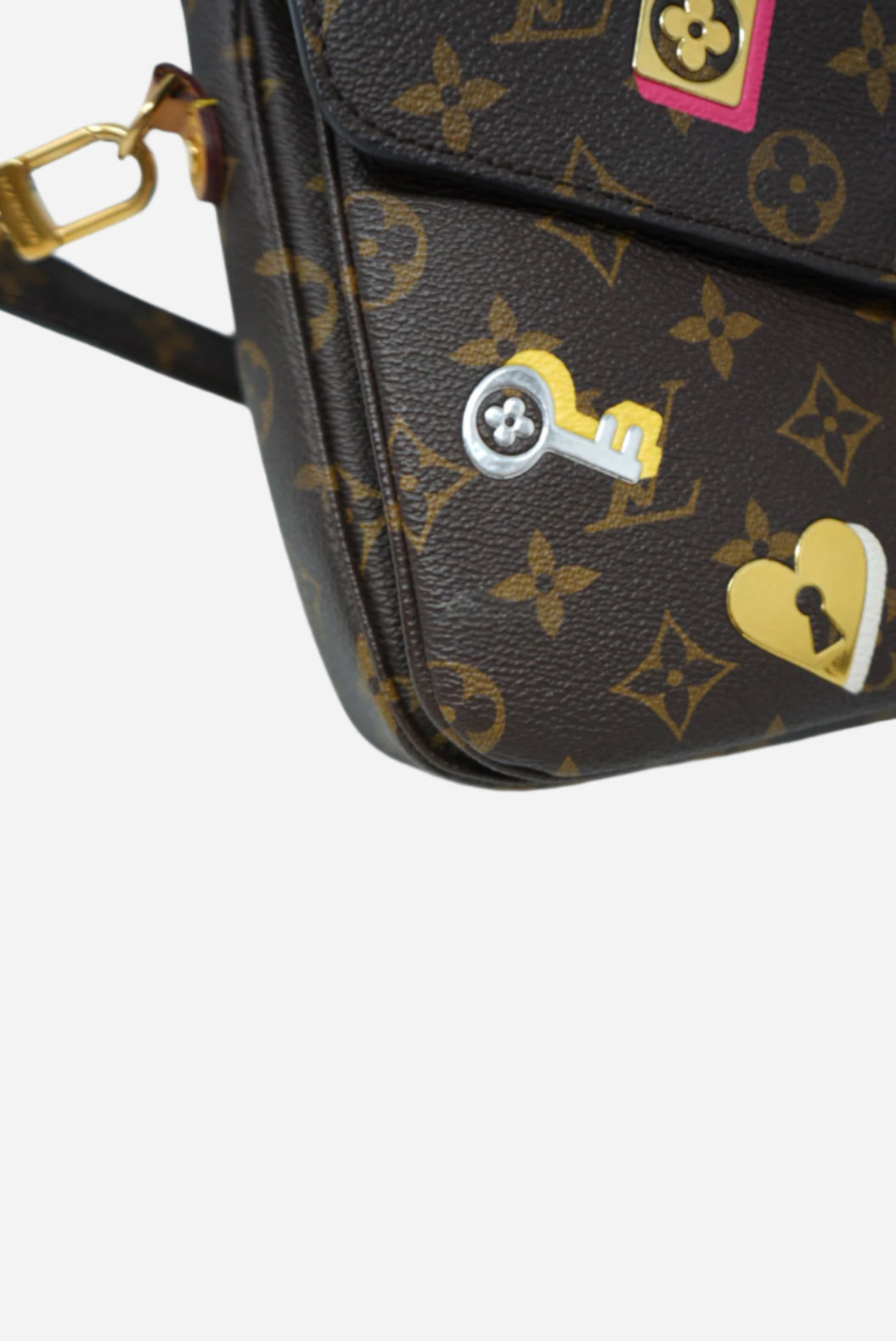 Louis Vuitton Metis Love Lock Handbag 2018