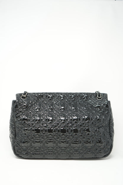 Pre-Owned Chanel Patent Vinyl XL Flap Bag 2008-2009