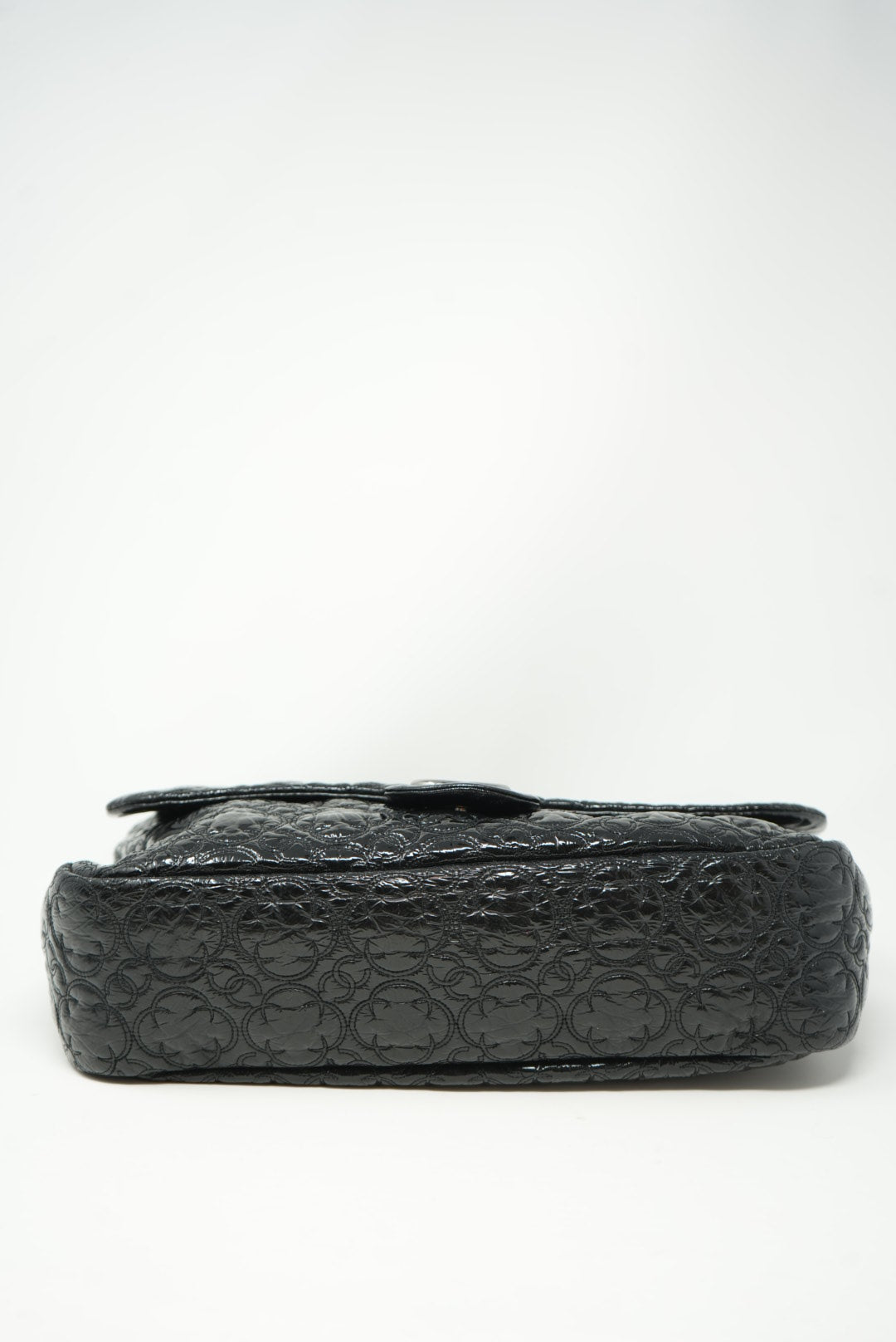 Pre-Owned Chanel Patent Vinyl XL Flap Bag 2008-2009