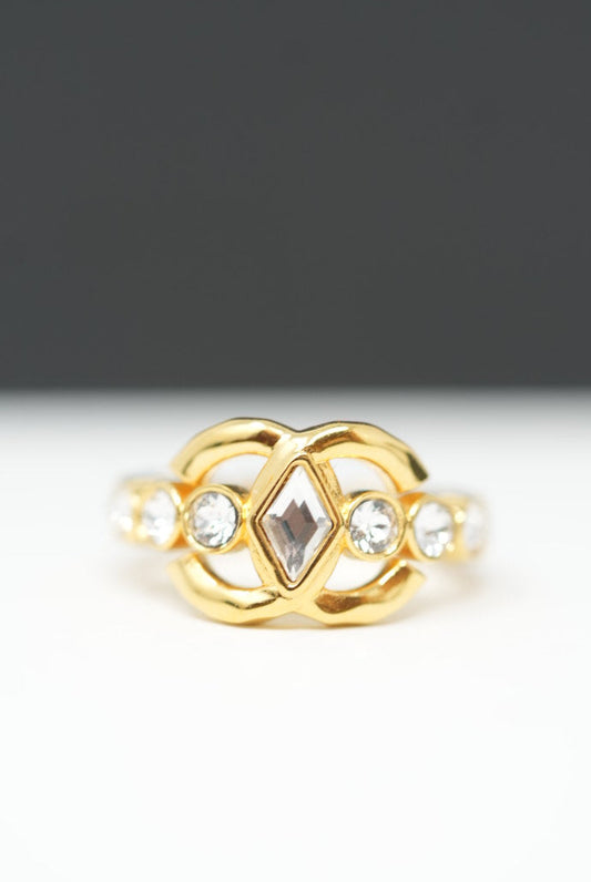 Pre-Owned Chanel Coco Mark Cruise Ring