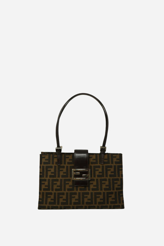 Fendi Vintage Zucca Shoulder Bag