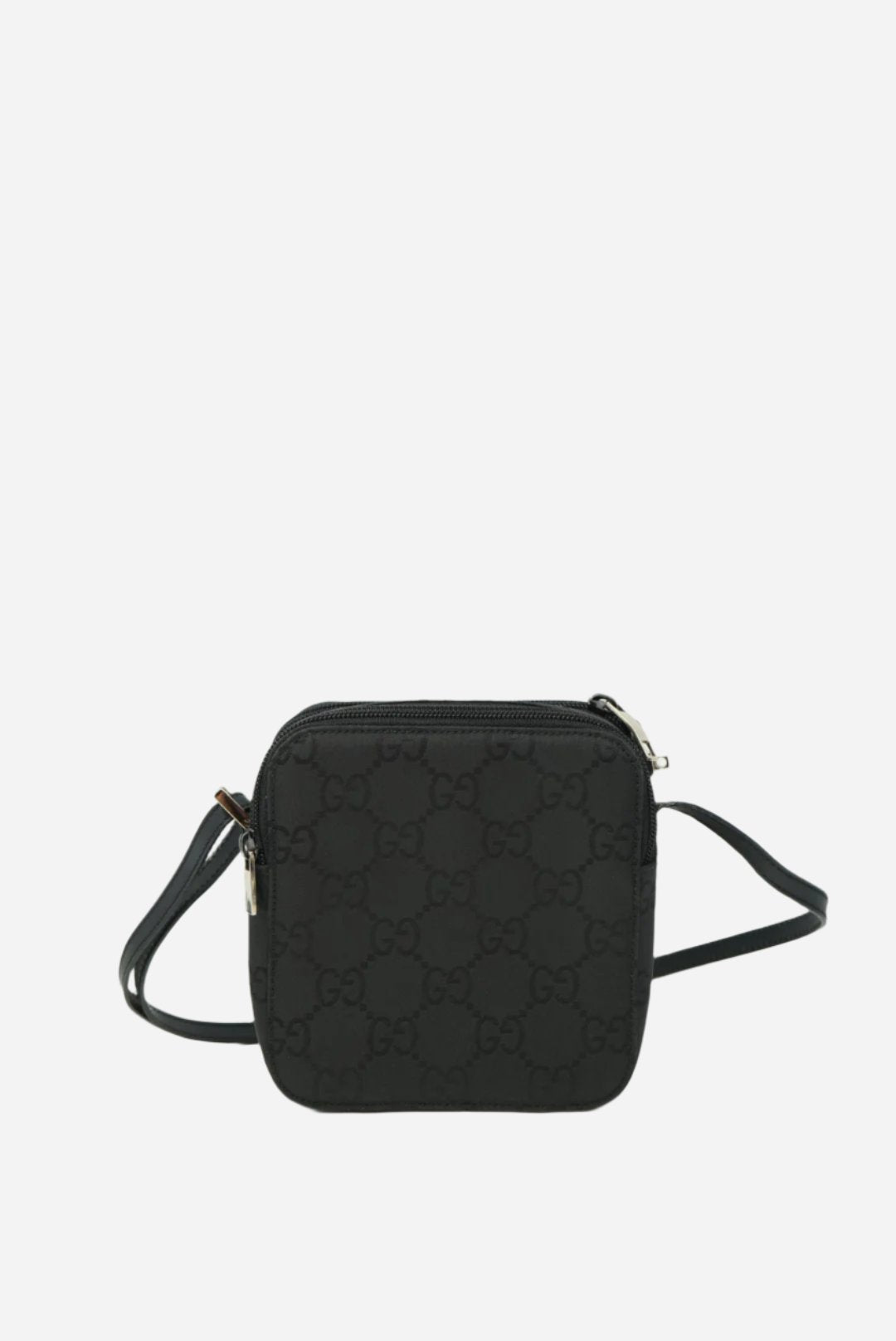 Gucci GG Canvas Shoulder Bag Black