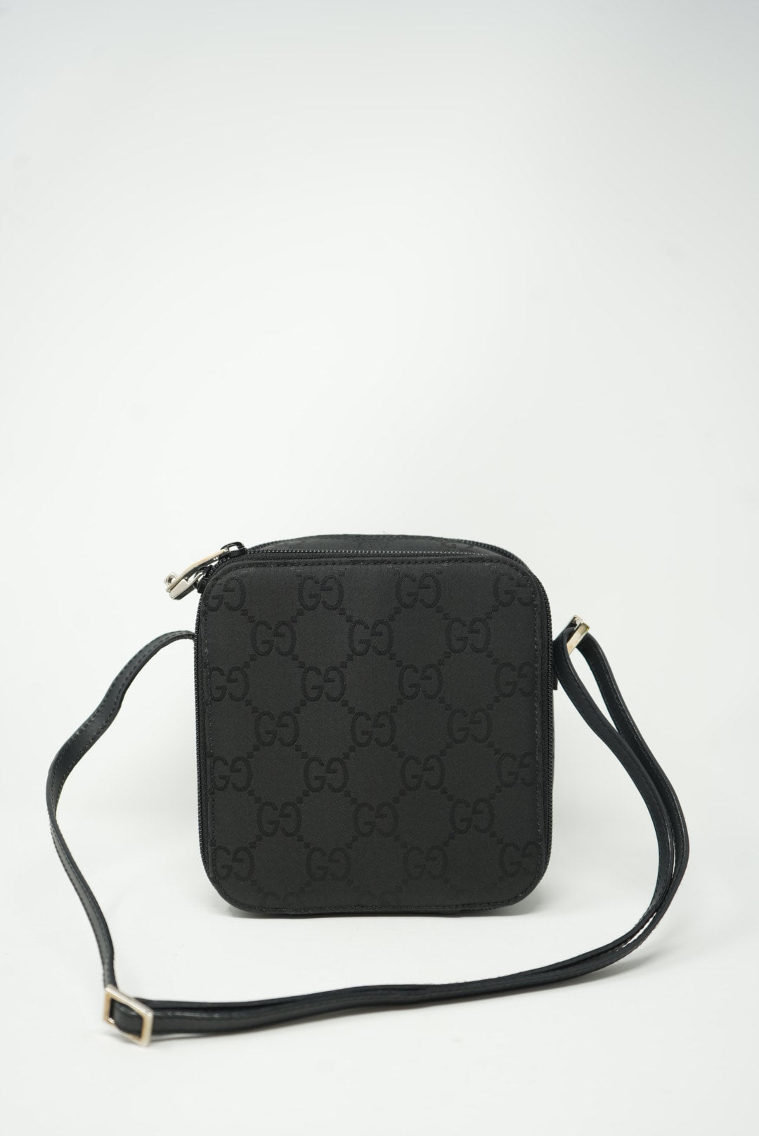 Gucci GG Canvas Shoulder Bag Black
