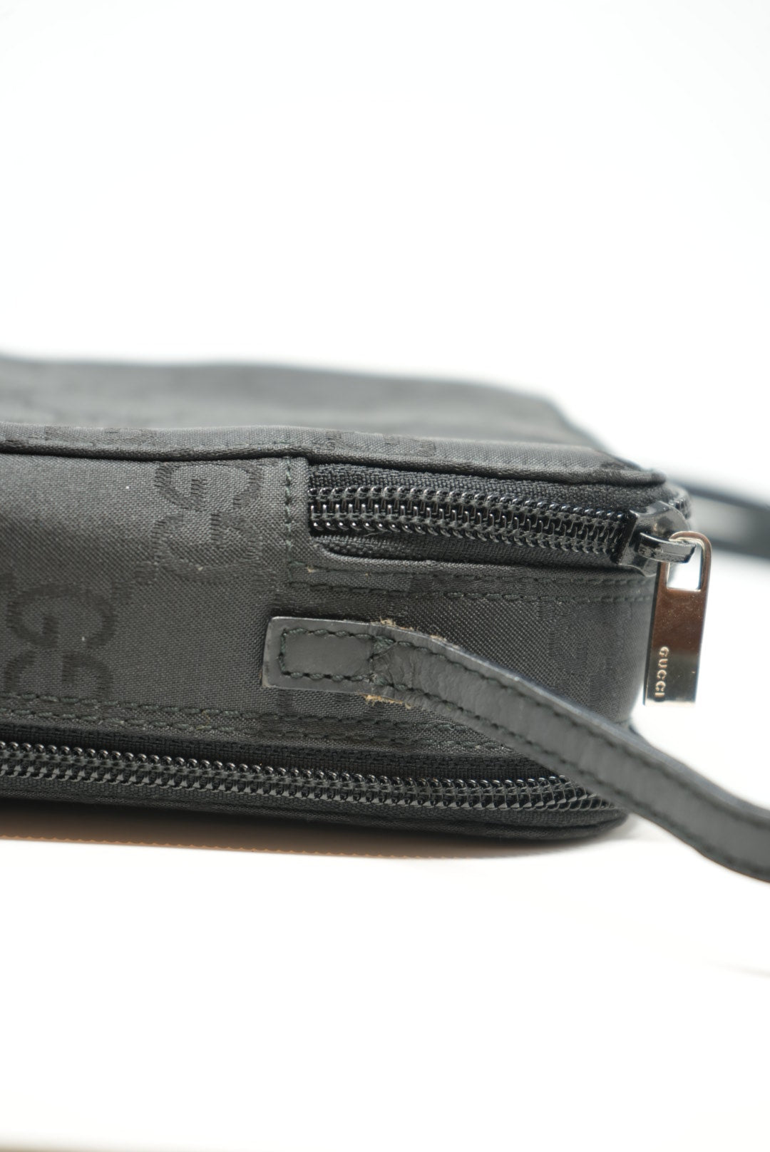 Gucci GG Canvas Shoulder Bag Black