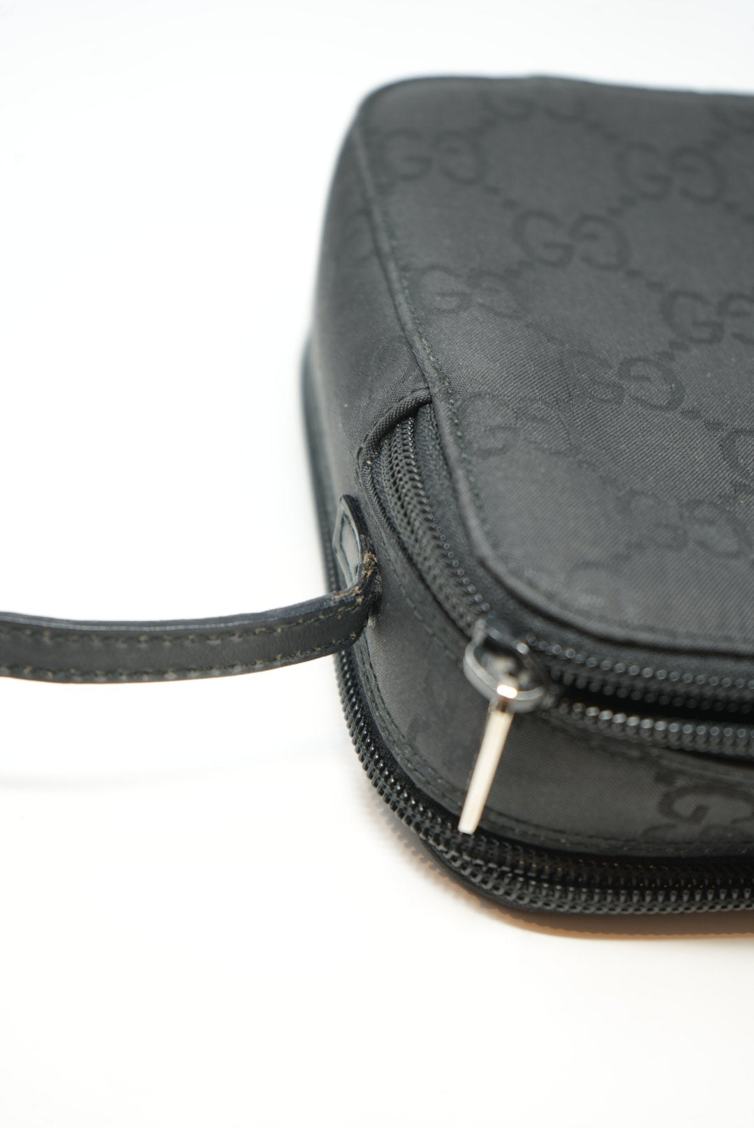 Gucci GG Canvas Shoulder Bag Black