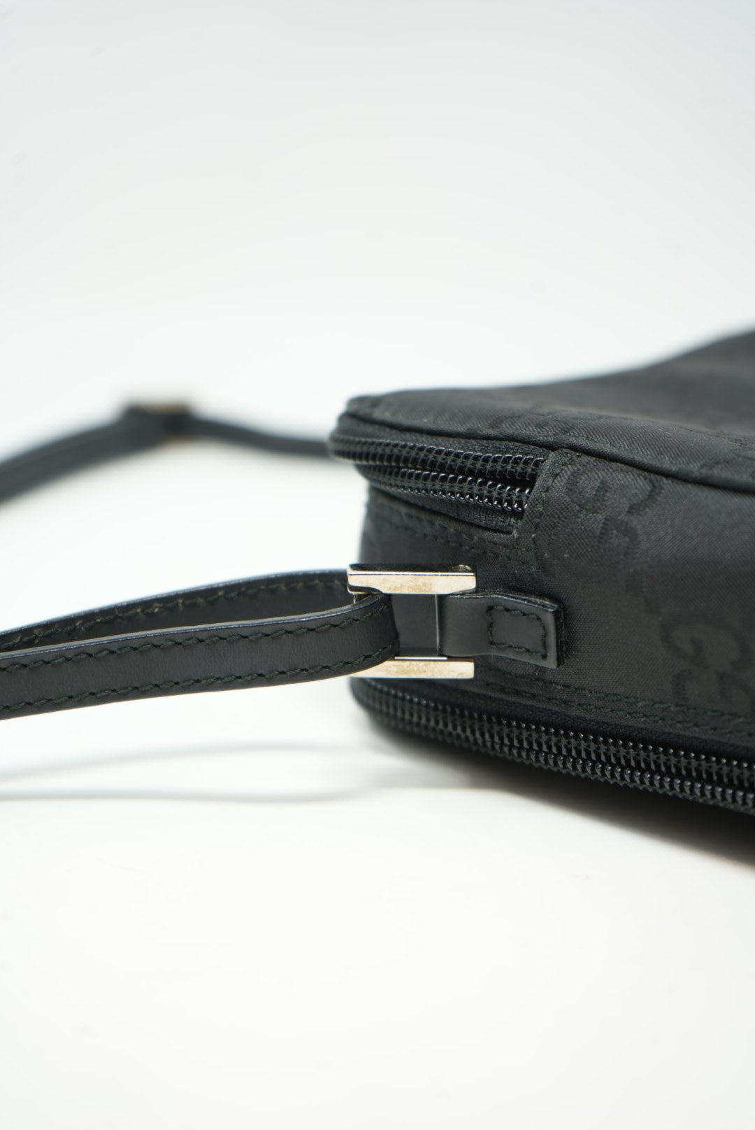 Gucci GG Canvas Shoulder Bag Black