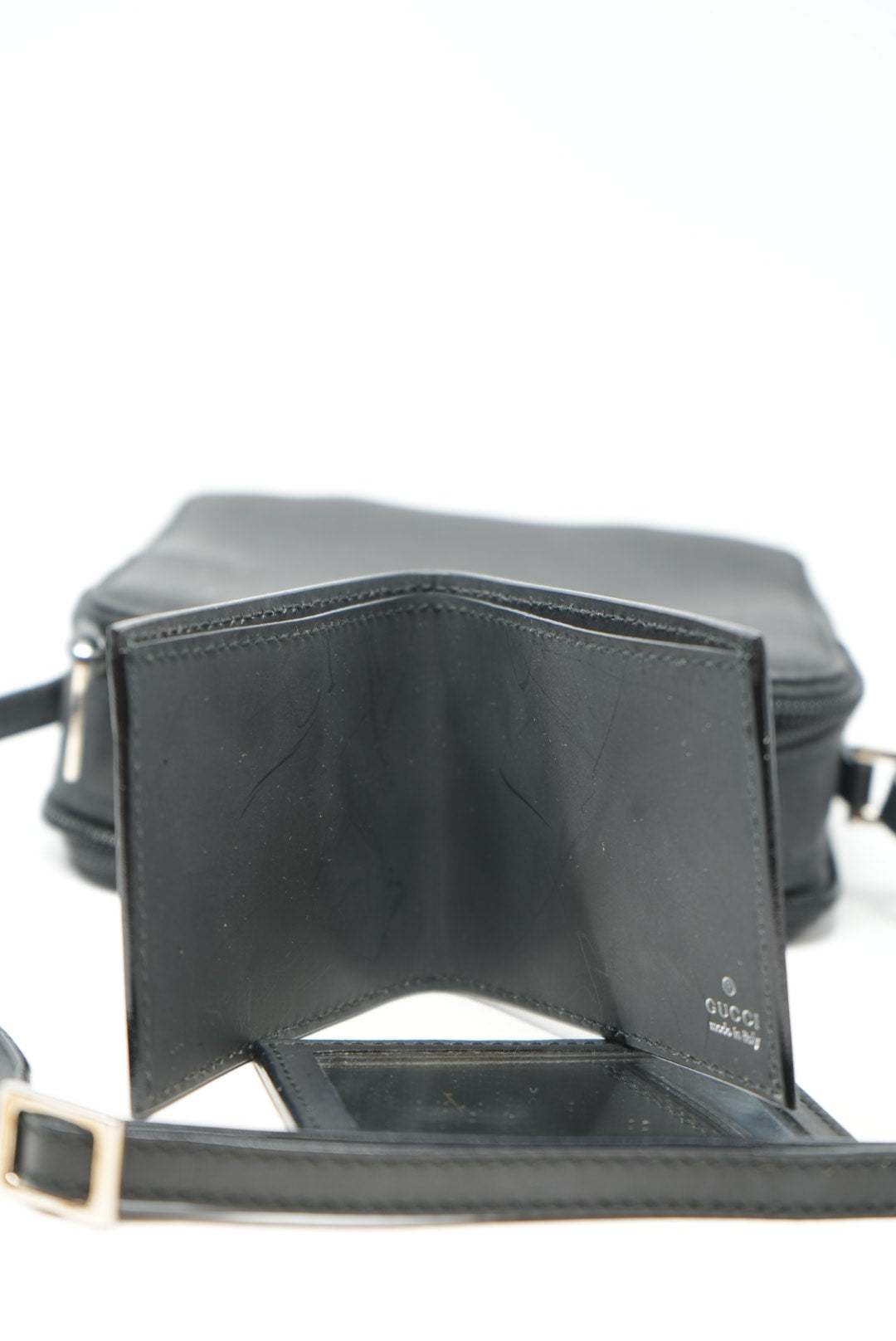 Gucci GG Canvas Shoulder Bag Black