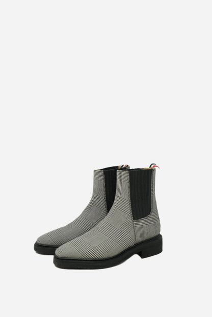 Thom Browne Chelsea Boot Black And White NW