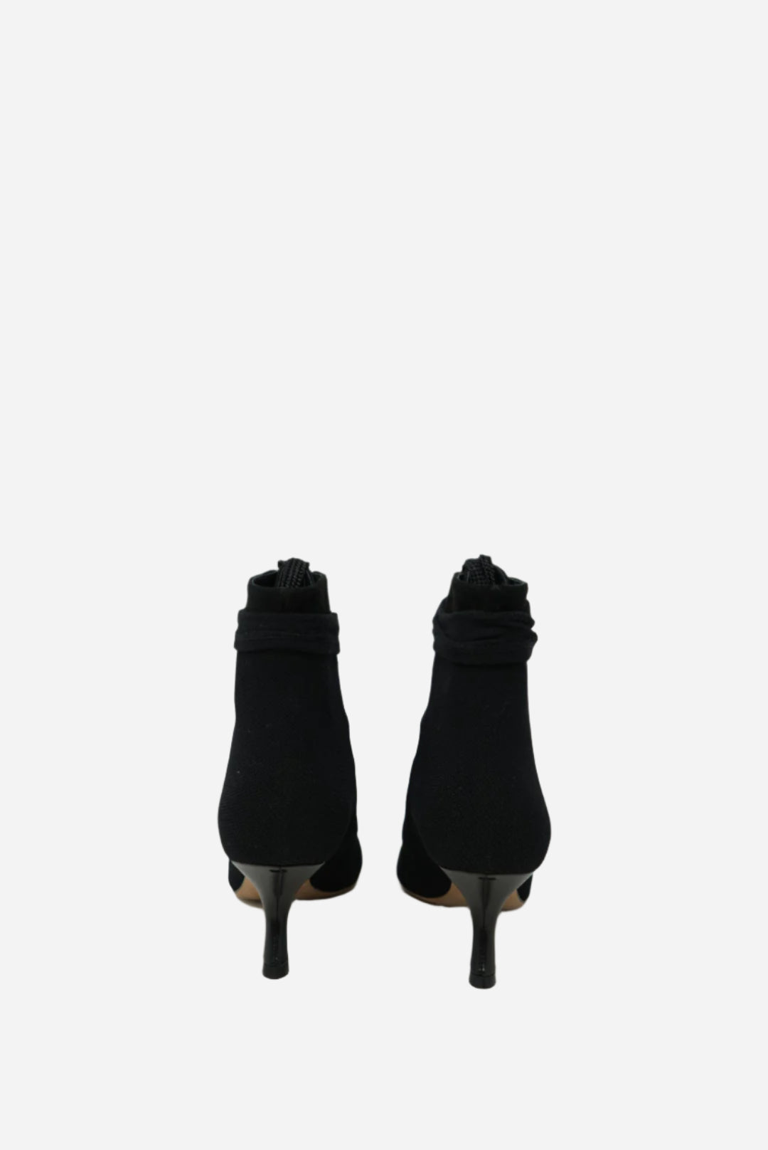 Dior Black D-Hide Stretch Mesh Ankle Boots