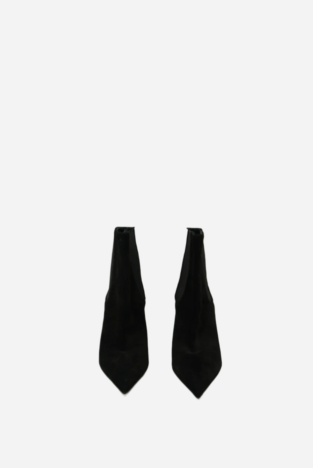 Louis Vuitton Velvet/Patent Crystal Ankle Boots