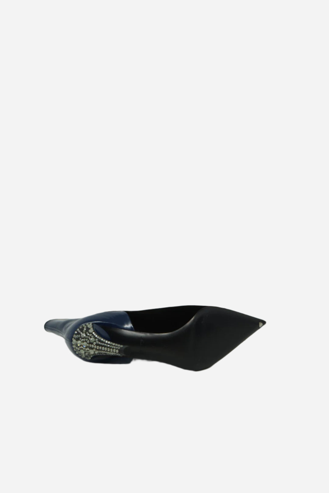 Louis Vuitton Velvet/Patent Crystal Ankle Boots
