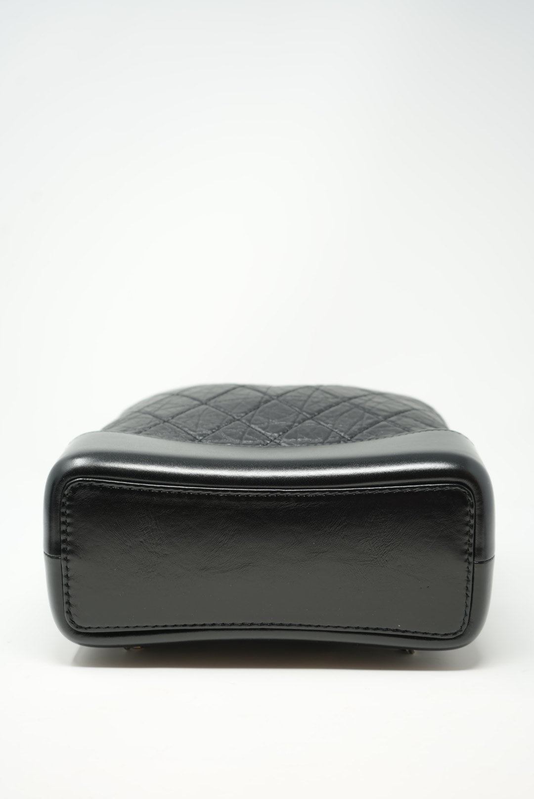 Pre-Owned CHANEL Gabrielle Backpack Black 2021
