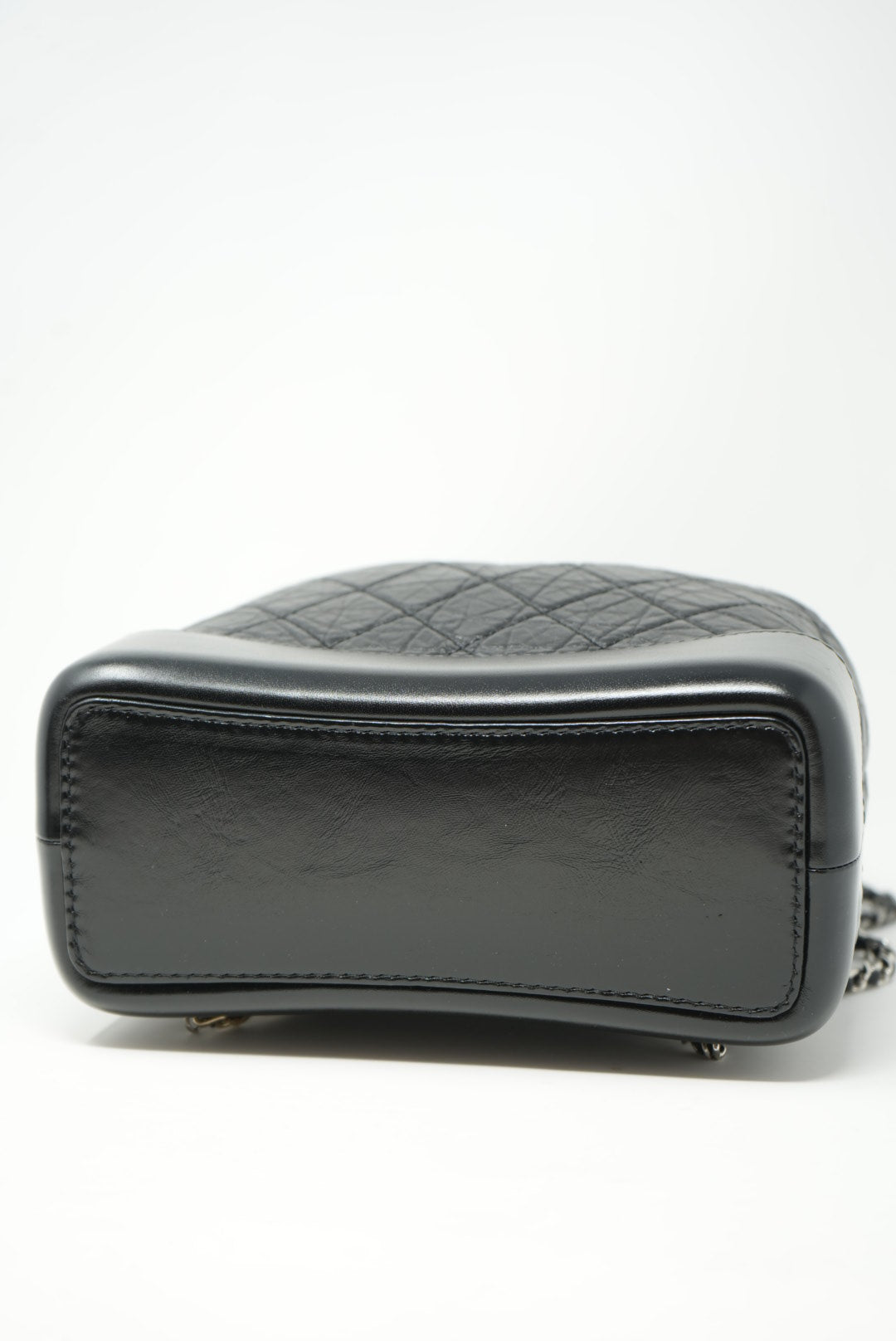 Pre-Owned CHANEL Gabrielle Backpack Black 2021