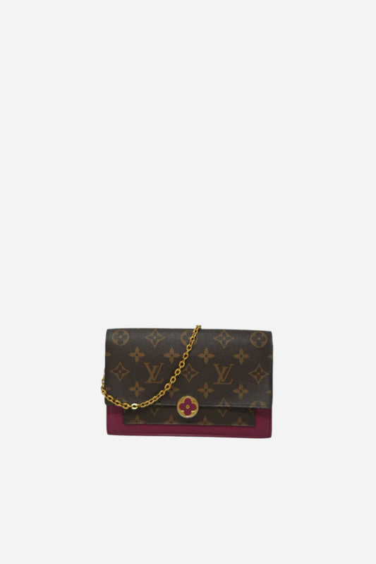Louis Vuitton Flore Wallet on Chain 2019