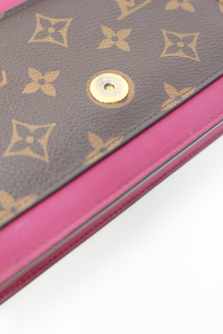 Louis Vuitton 2019 Monogram Flore Wallet on Chain