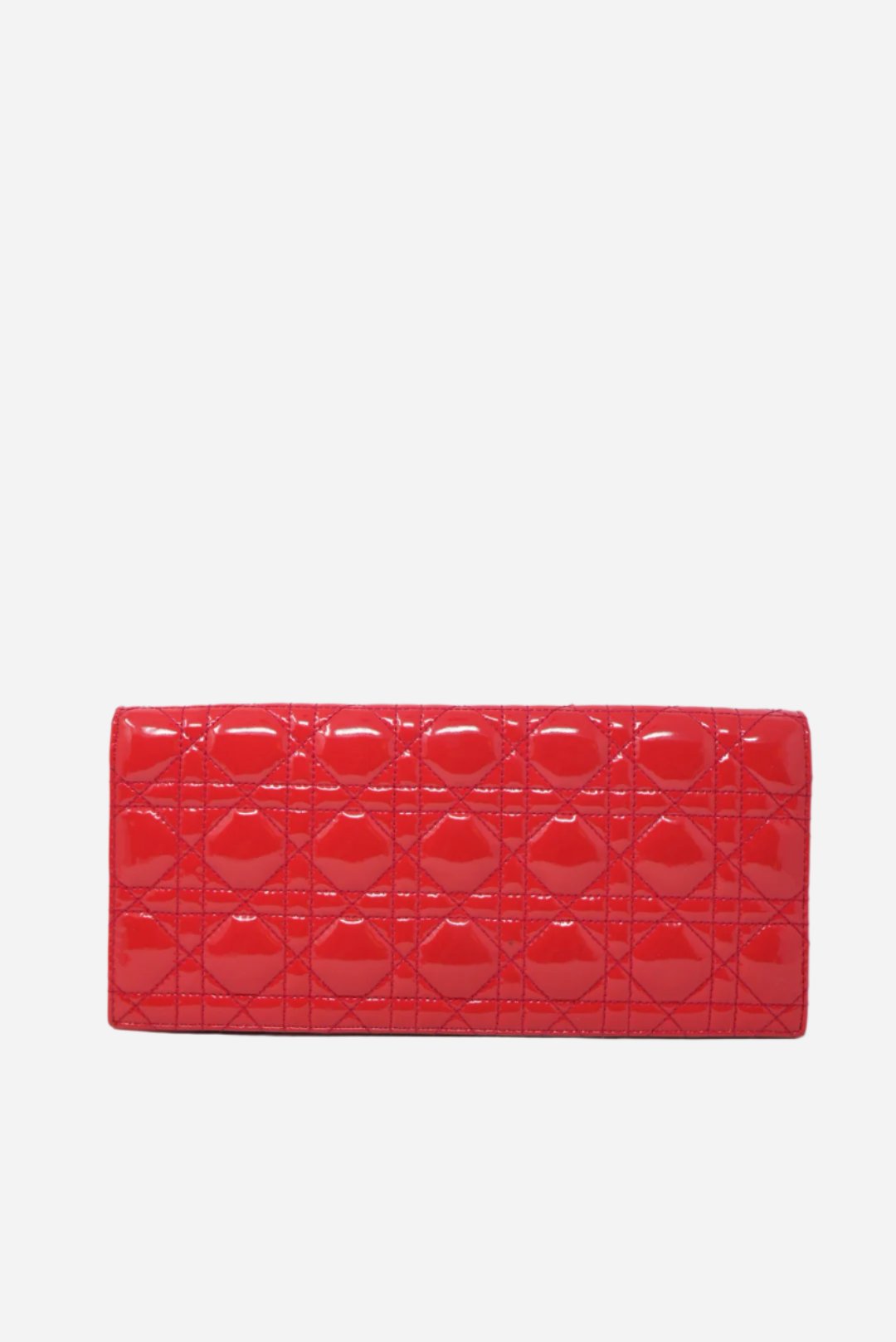 Lady Dior Pouch With Chain Patent 2013