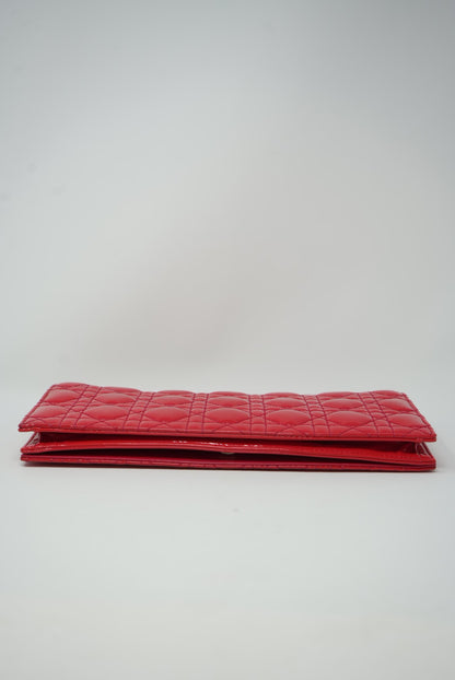 Lady Dior Pouch With Chain Patent 2013