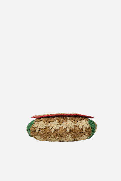 Gucci Small Raffia Marmont Crossbody