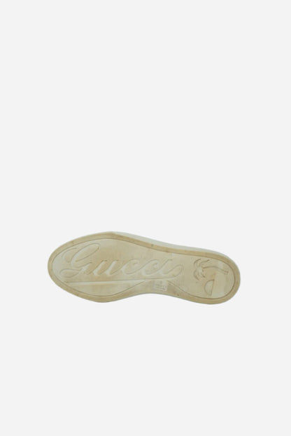 Gucci Black Leather Slip on