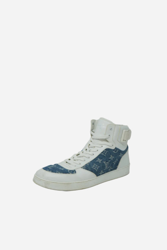 Louis Vitton Denim Monogram Sneakers