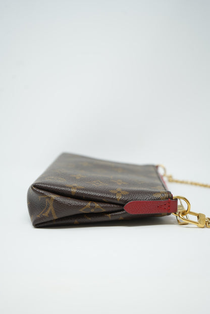 LOUIS VUITTON Monogram Pallas Clutch 2017